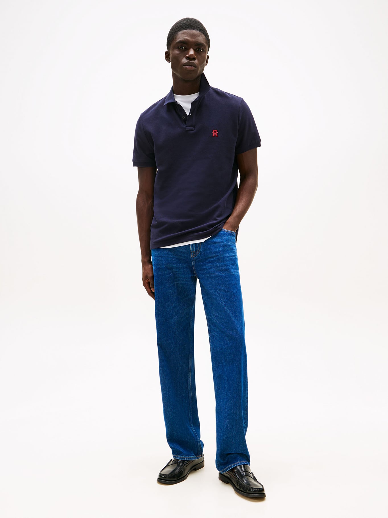 POLO CON LOGO MONOGRAM REGULAR FIT - 2