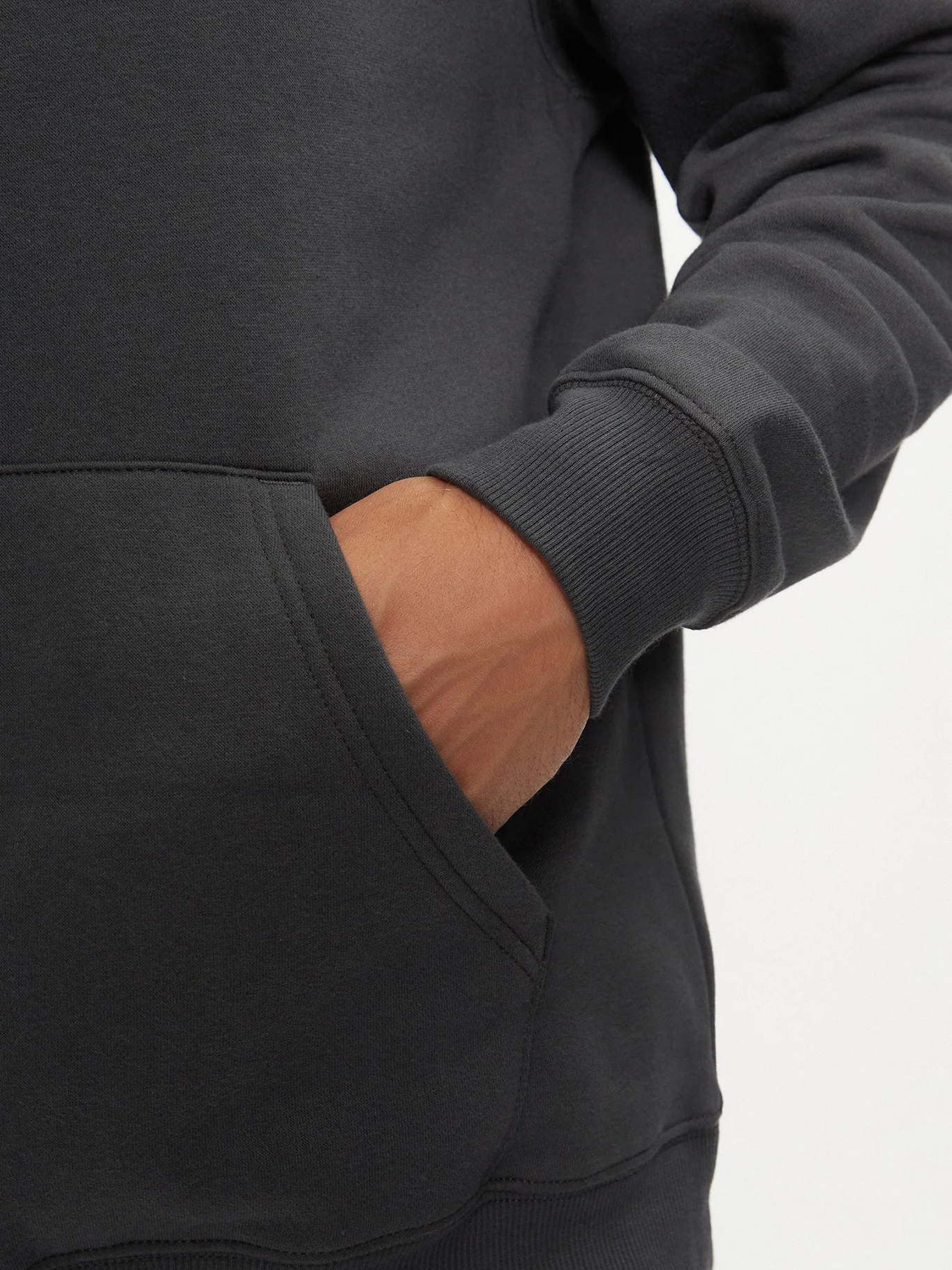 POLERON HOODIE SOLID CON LOGO - 5