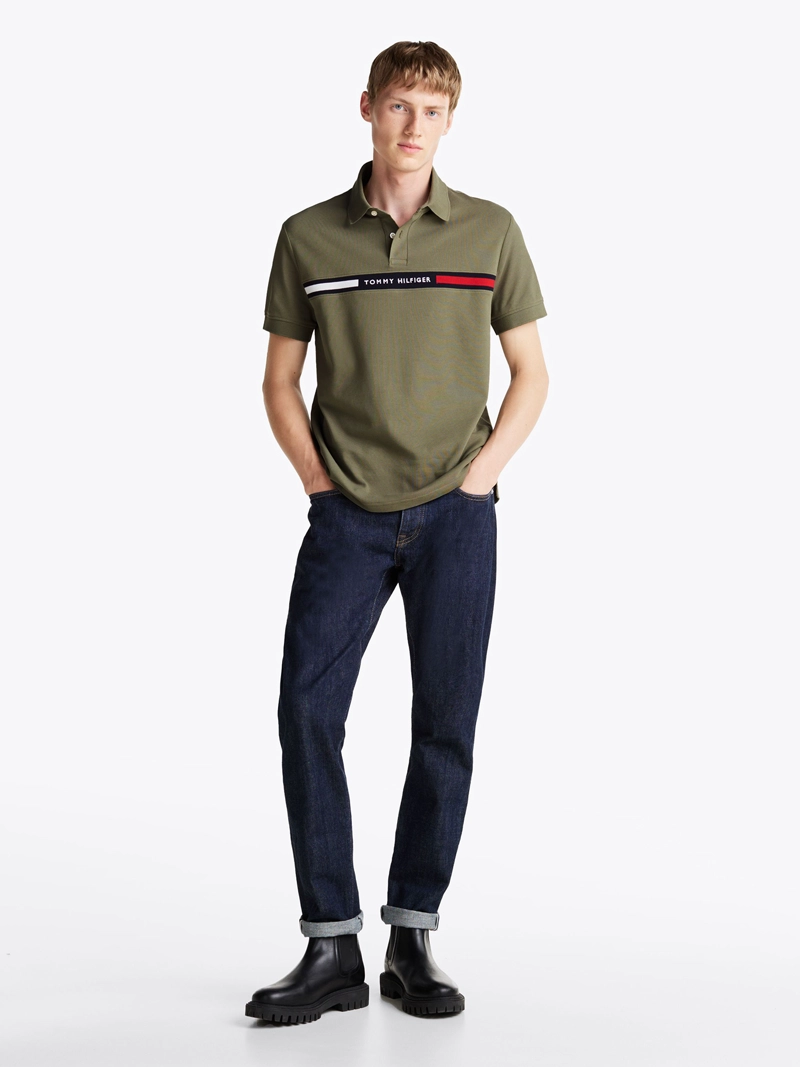 POLO CHEST INSERT LOGO REGULAR FIT - 2