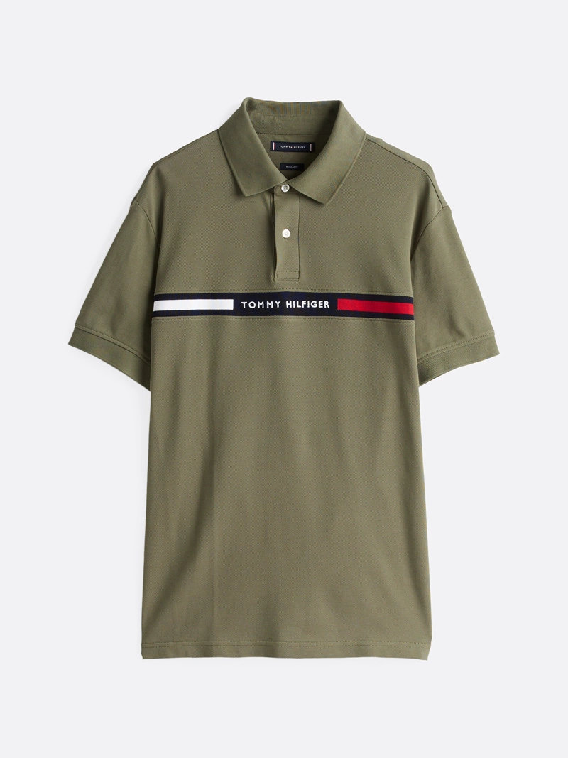 POLO CHEST INSERT LOGO REGULAR FIT - 5