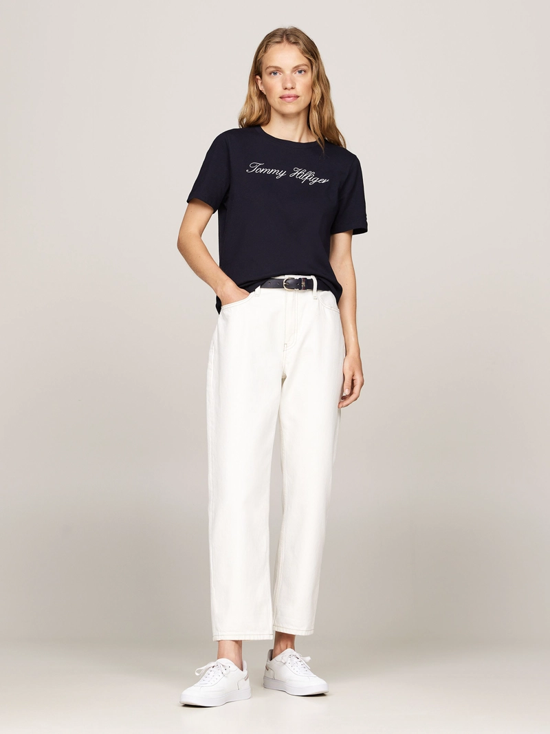 POLERA CON LOGO SCRIPT REGULAR FIT - 2