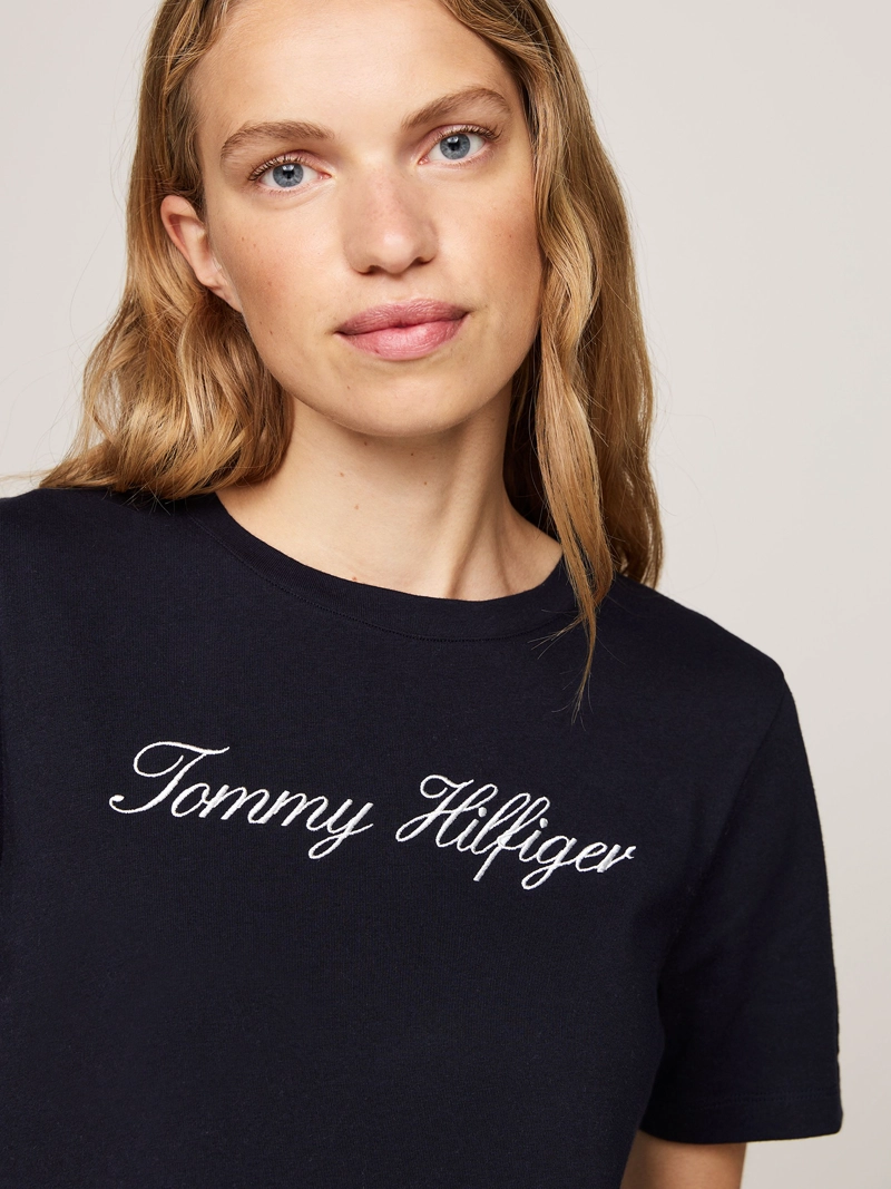 POLERA CON LOGO SCRIPT REGULAR FIT - 4