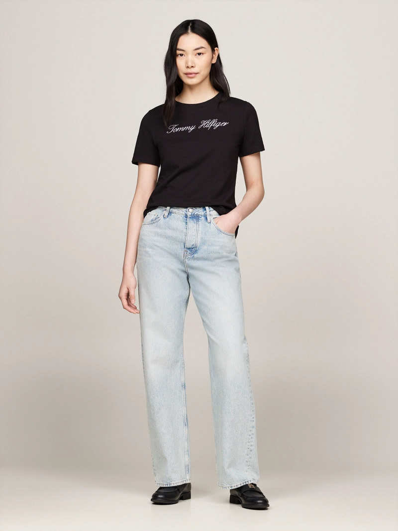 POLERA CON LOGO SCRIPT REGULAR FIT - 2