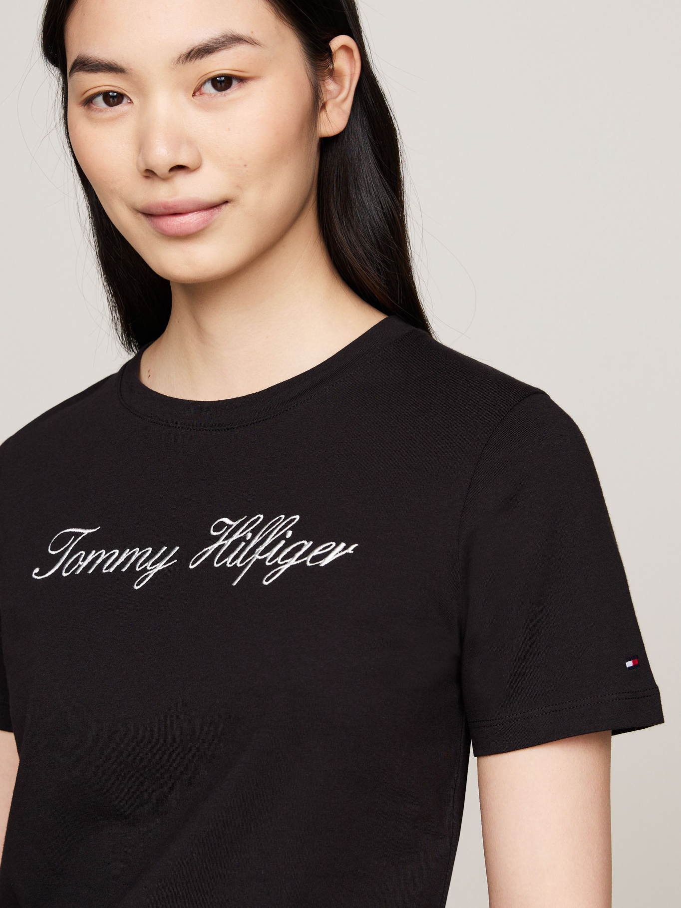 POLERA CON LOGO SCRIPT REGULAR FIT - 4