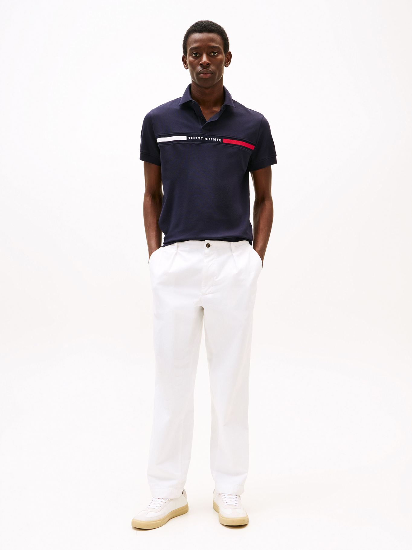 POLO CHEST INSERT LOGO REGULAR FIT - 2