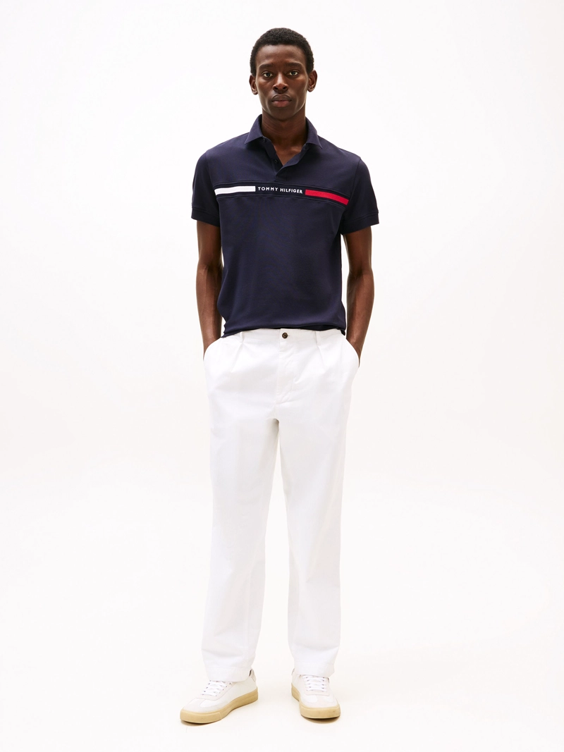 POLO CHEST INSERT LOGO REGULAR FIT - 2