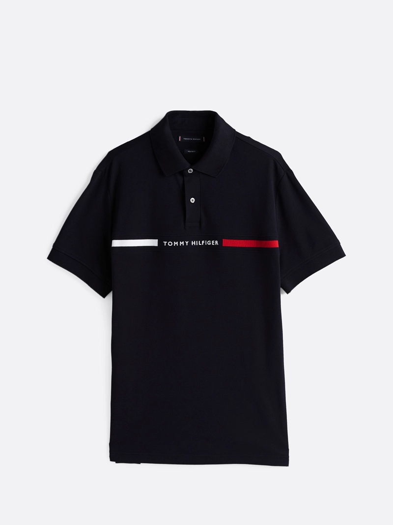 POLO CHEST INSERT LOGO REGULAR FIT - 5