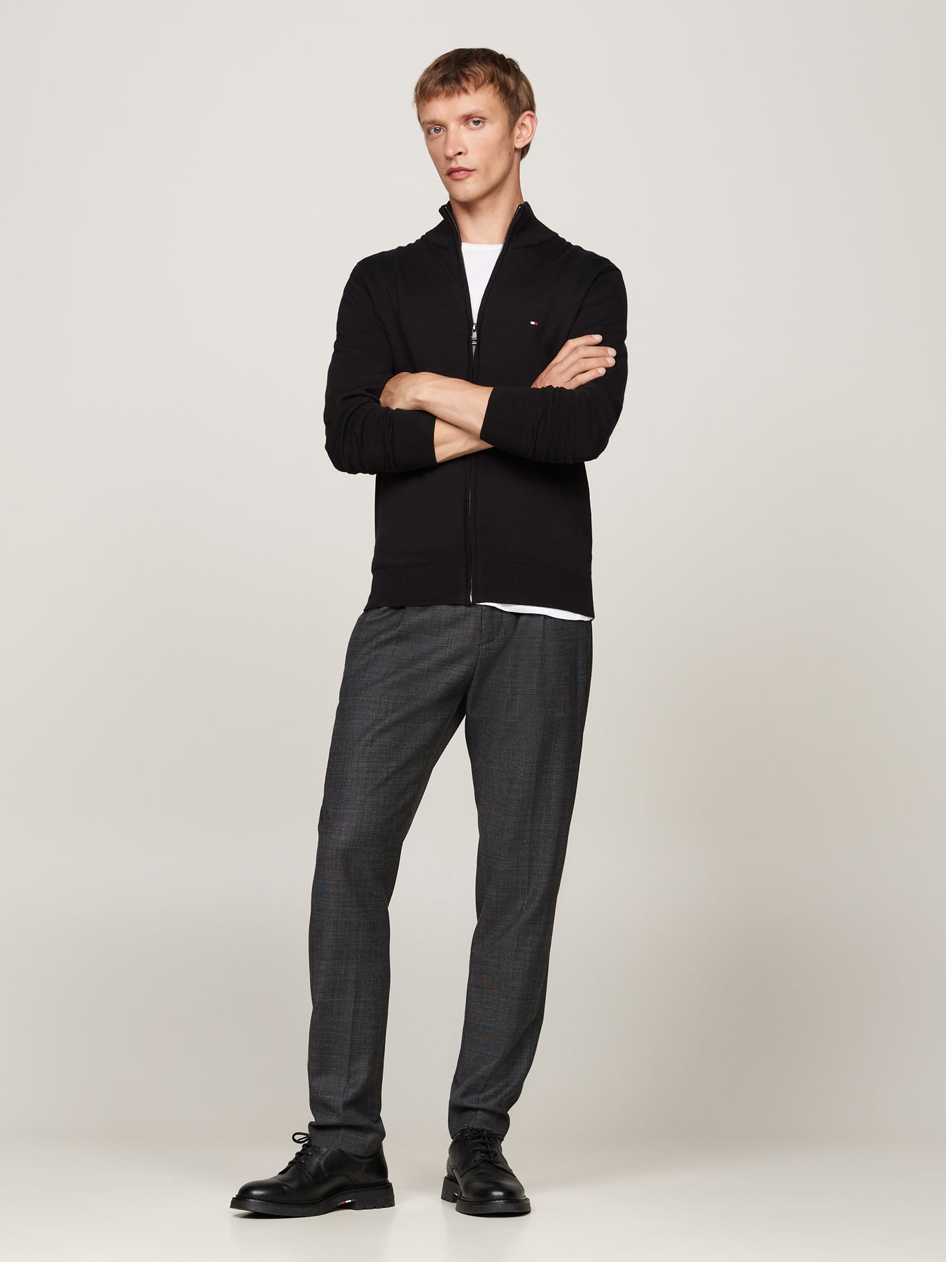 SWEATER ESSENTIAL COTTON CON CIERRE - 2