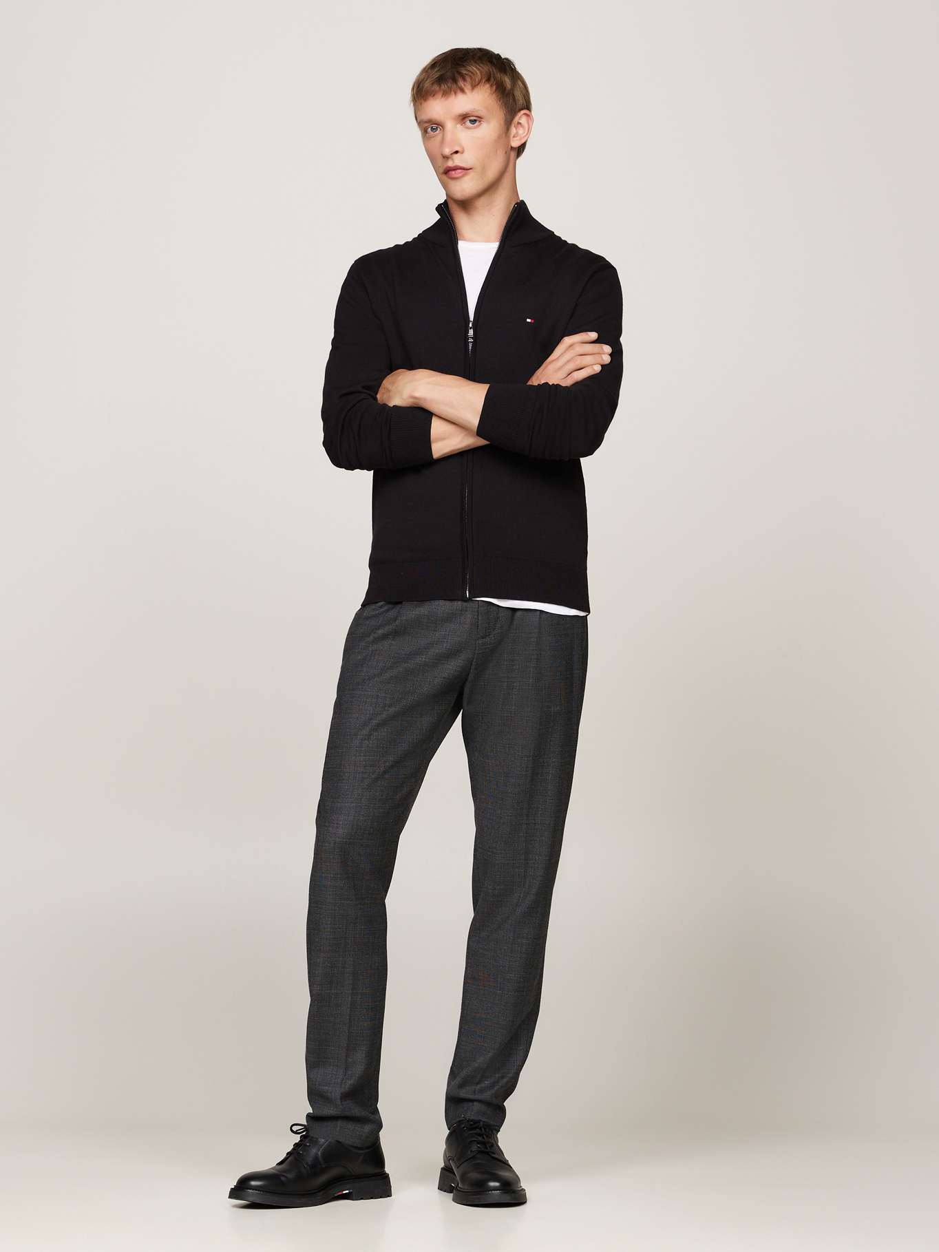 SWEATER ESSENTIAL COTTON CON CIERRE - 2