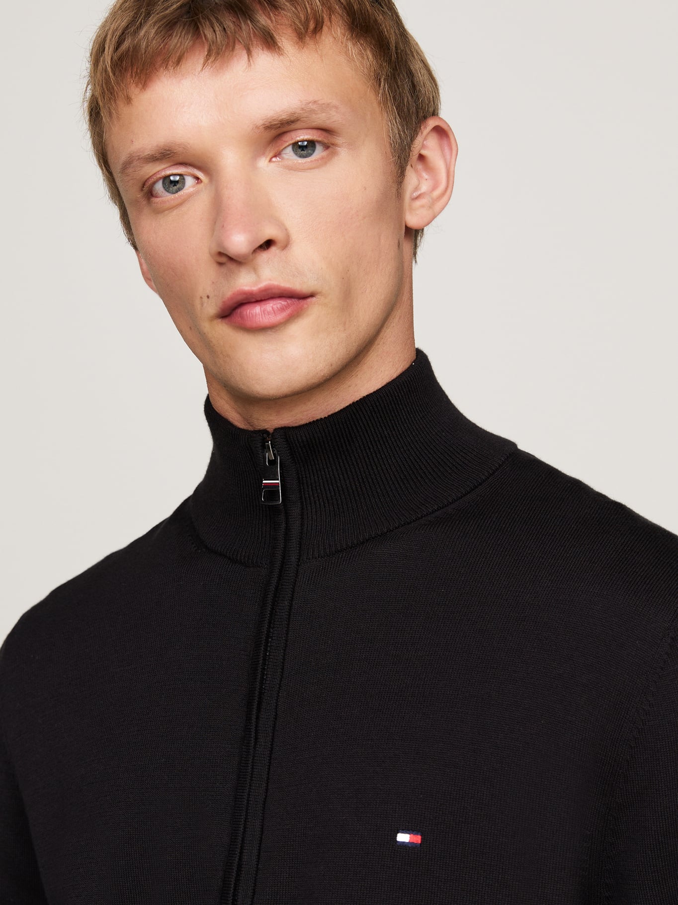 SWEATER ESSENTIAL COTTON CON CIERRE - 4