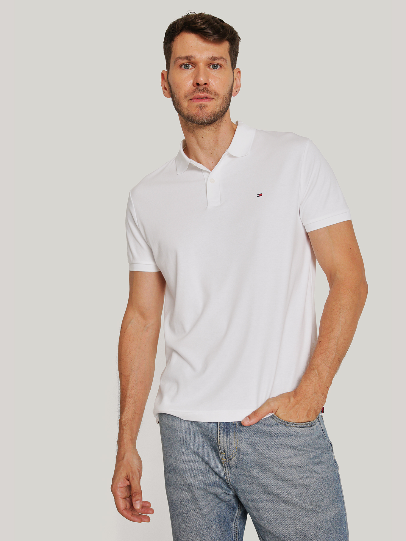 POLO ESSENTIAL LIQUID REGULAR FIT - 1