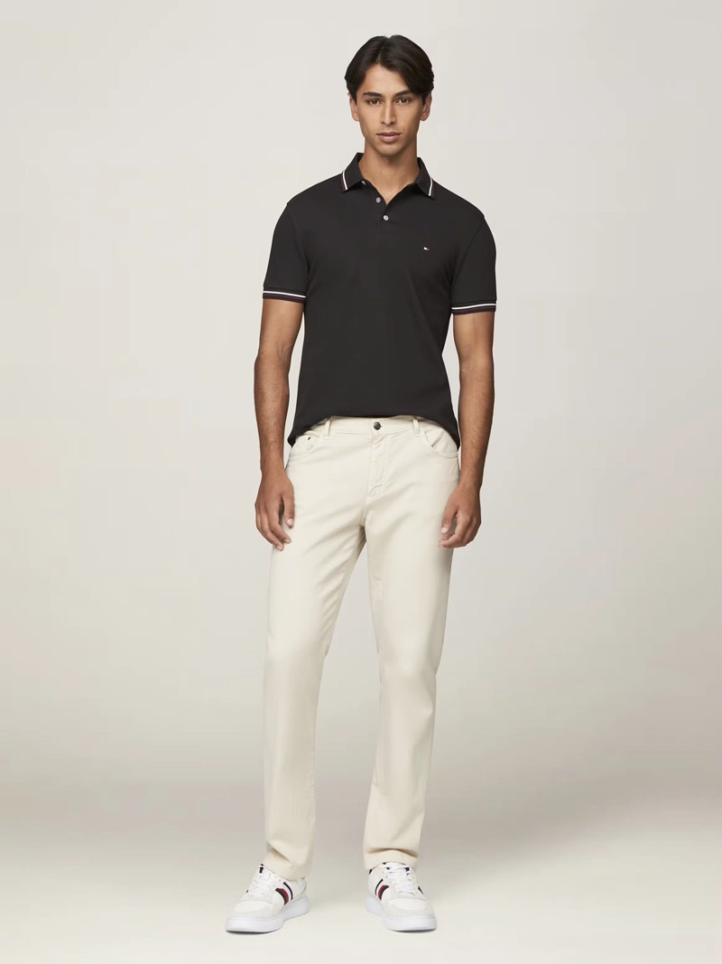 POLO CON RIBETES TIPPED SLIM FIT - 2