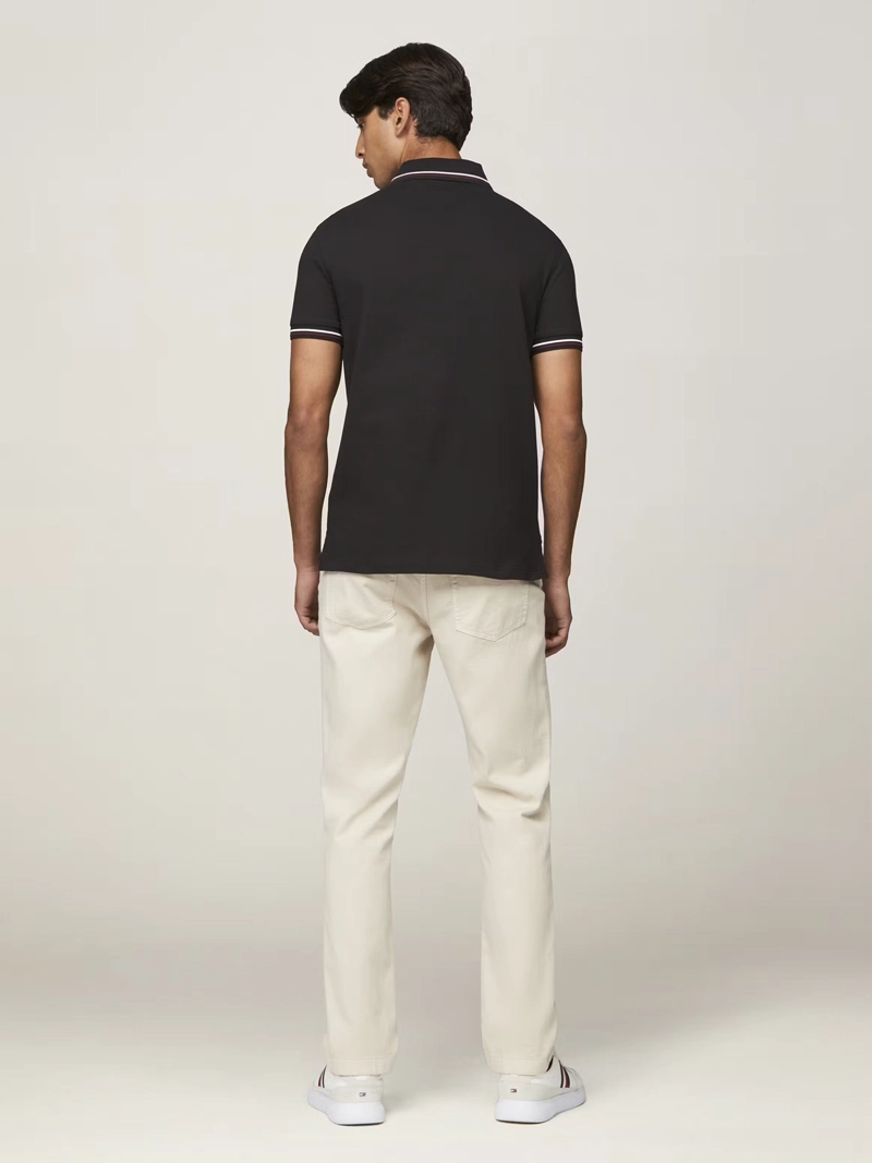 POLO CON RIBETES TIPPED SLIM FIT - 3
