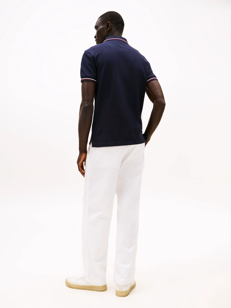 POLO CON RIBETES TIPPED SLIM FIT - 3