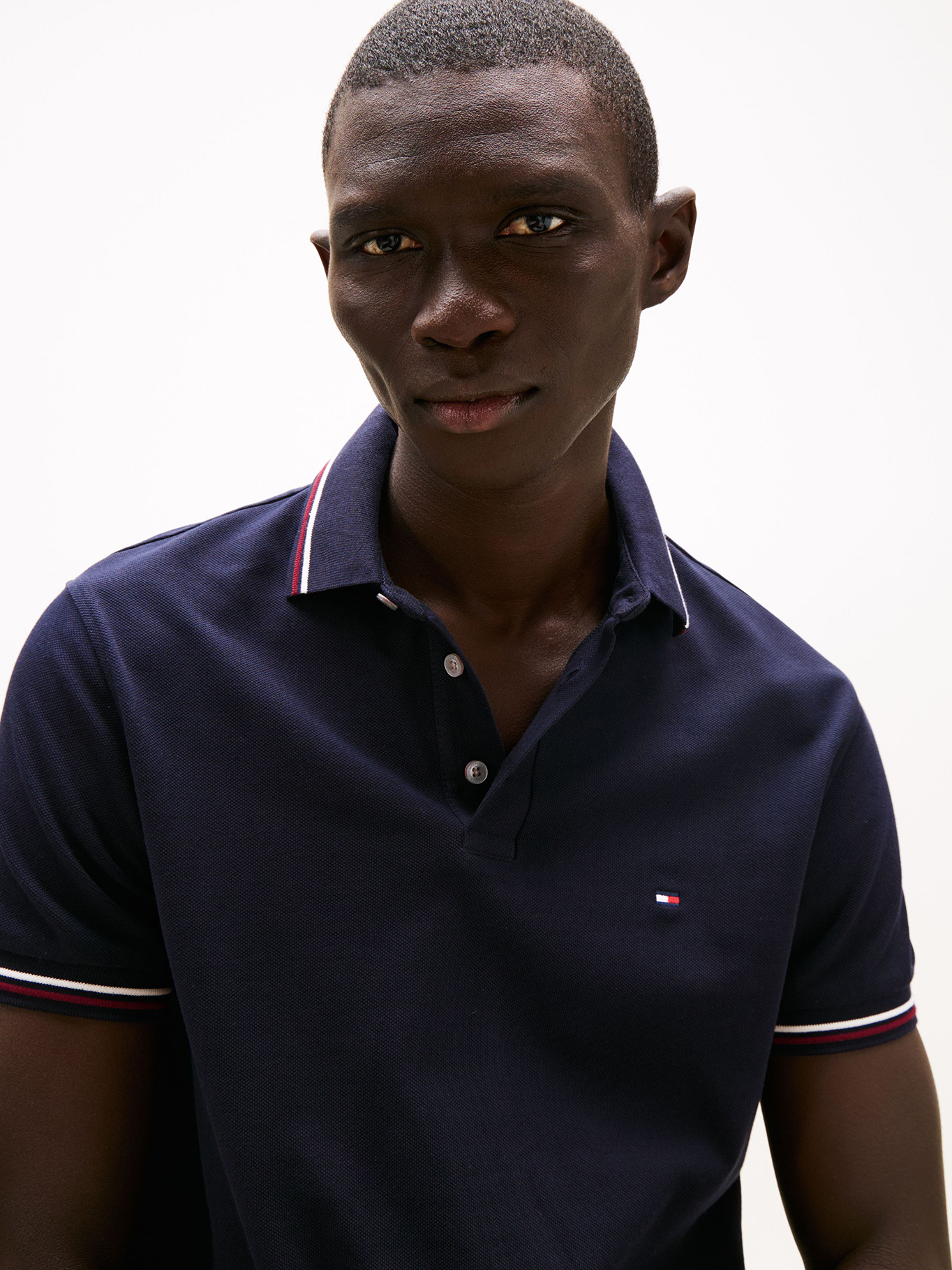POLO CON RIBETES TIPPED SLIM FIT - 4