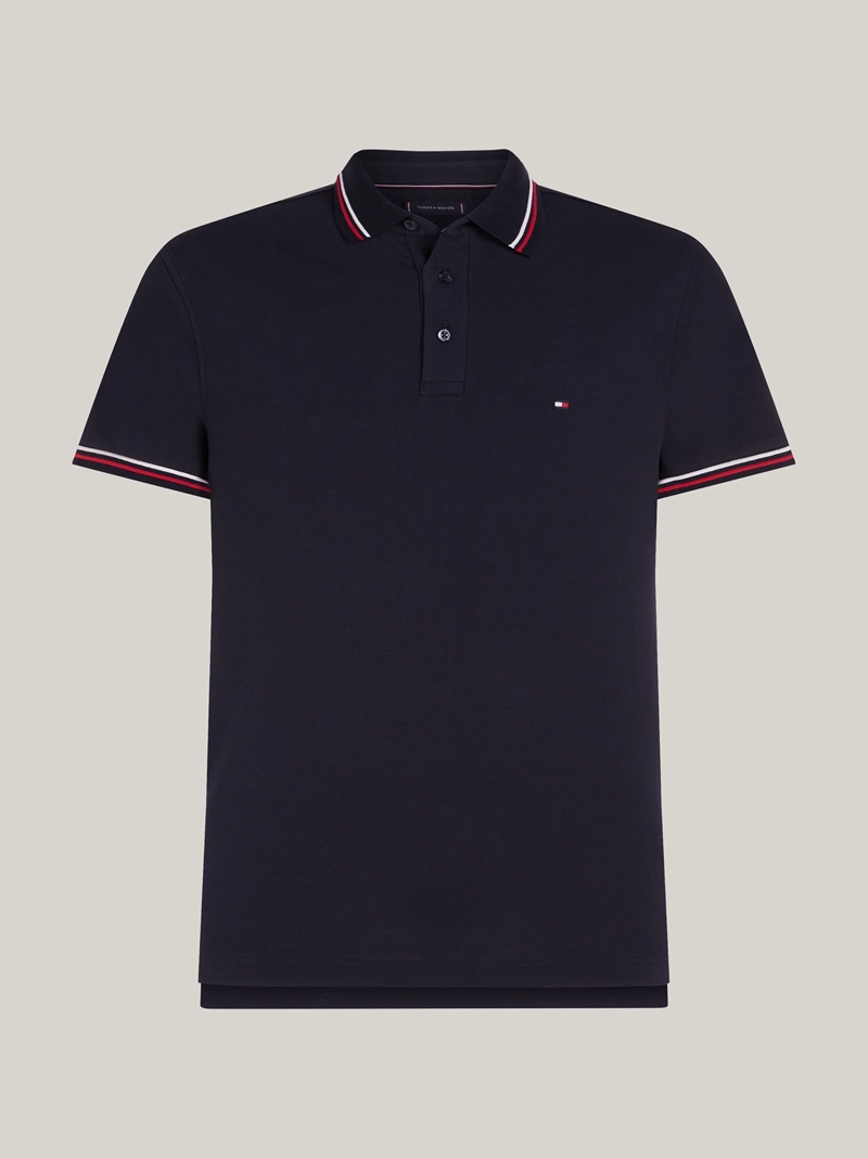 POLO CON RIBETES TIPPED SLIM FIT - 5