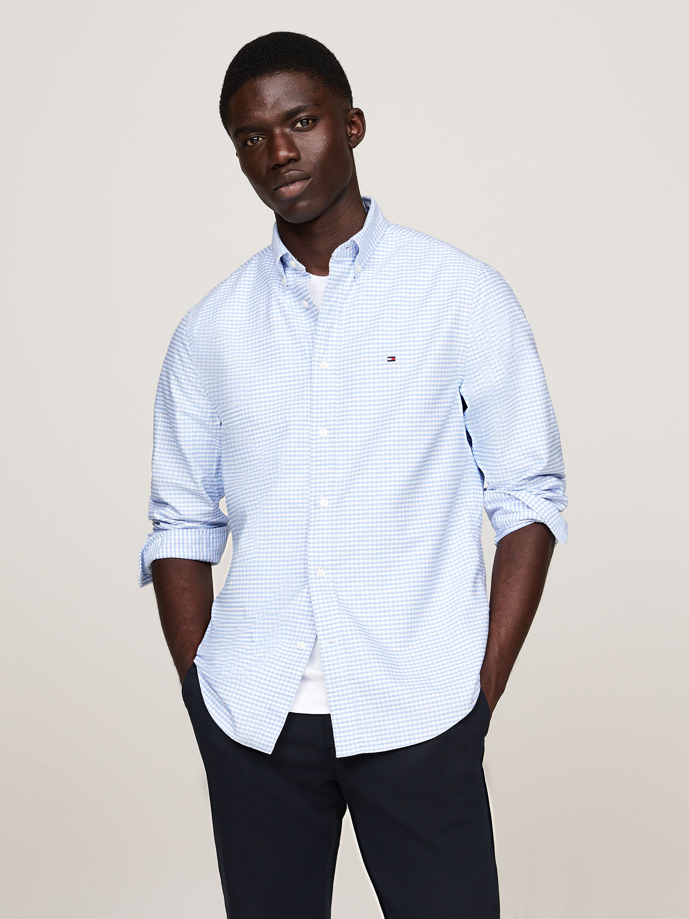 CAMISA OXFORD GINGHAM REGULAR FIT - 1