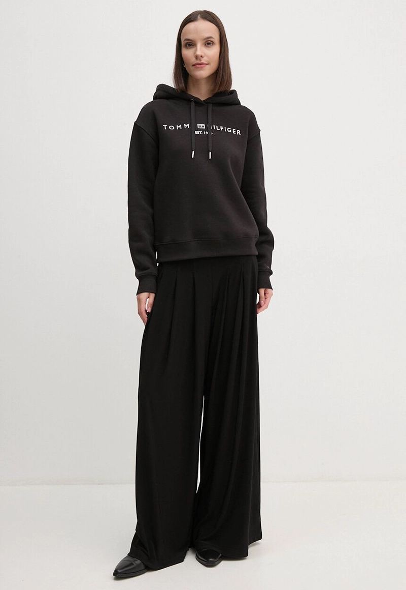 POLERON HOODIE CON LOGO BORDADO - 2