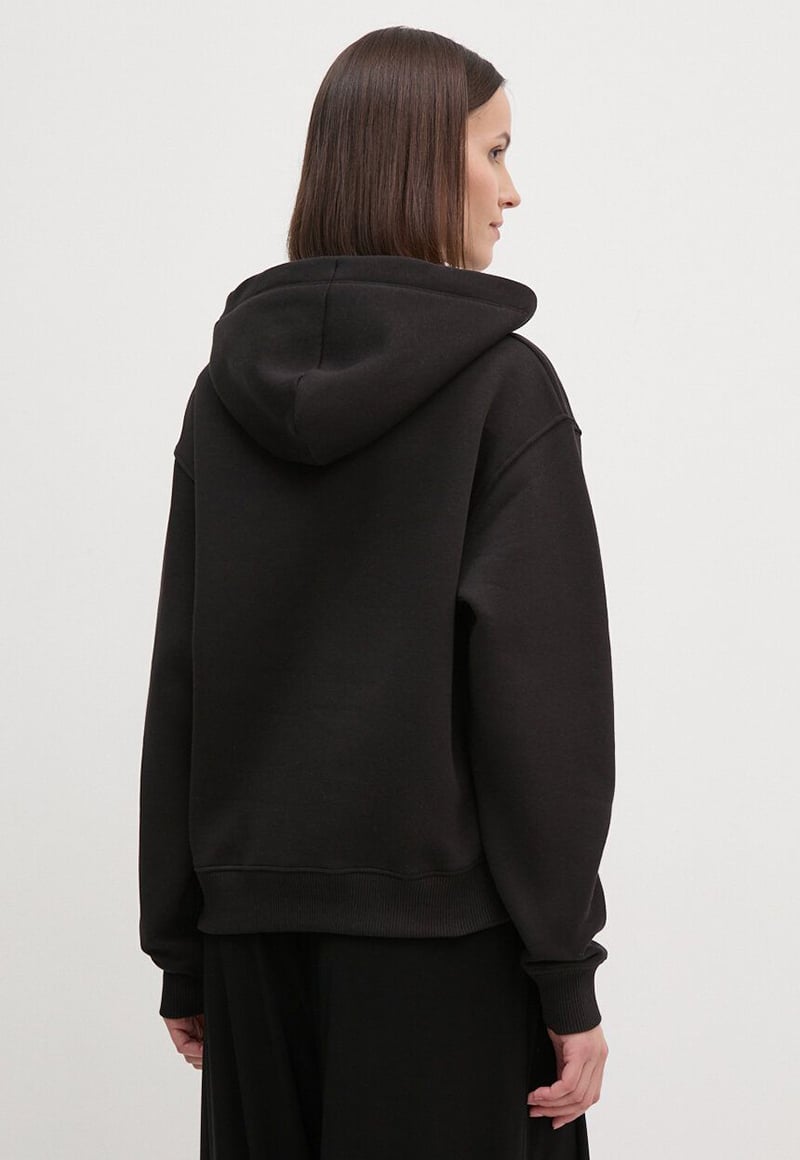 POLERON HOODIE CON LOGO BORDADO - 3