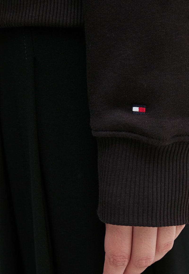 POLERON HOODIE CON LOGO BORDADO - 5