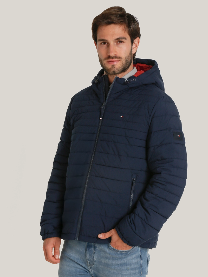 PARKA HOODIE SOLID CON CIERRE - 1