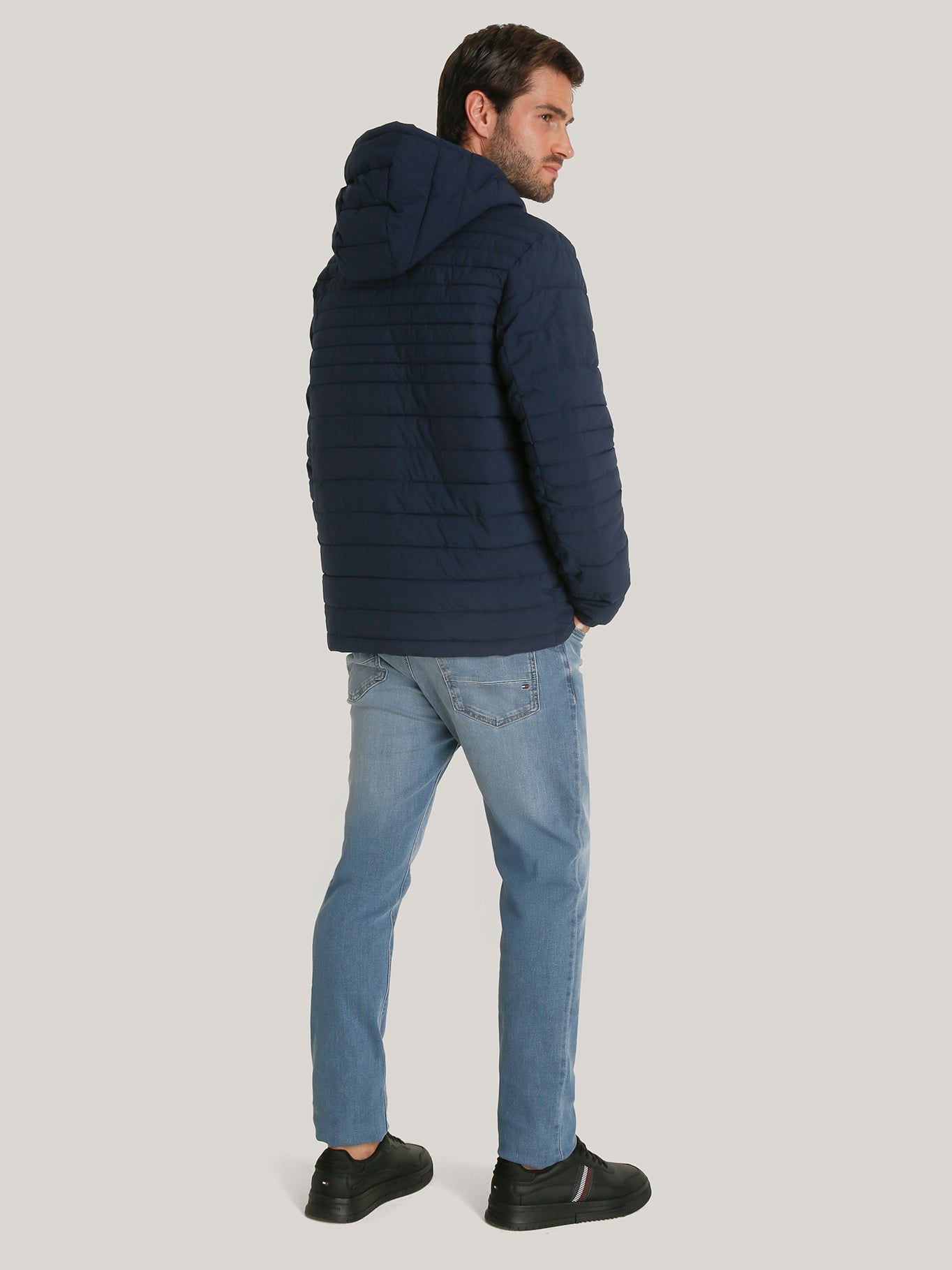 PARKA HOODIE SOLID CON CIERRE - 3