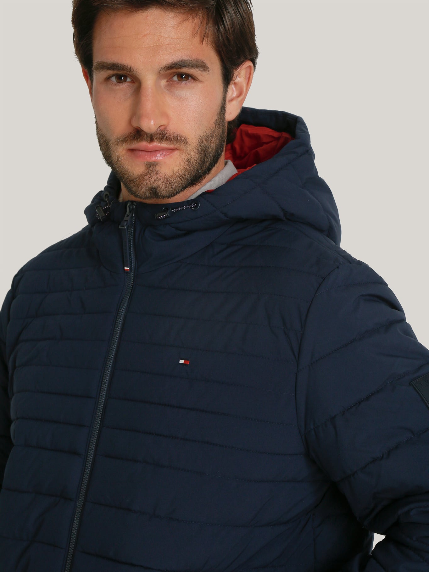 PARKA HOODIE SOLID CON CIERRE - 4