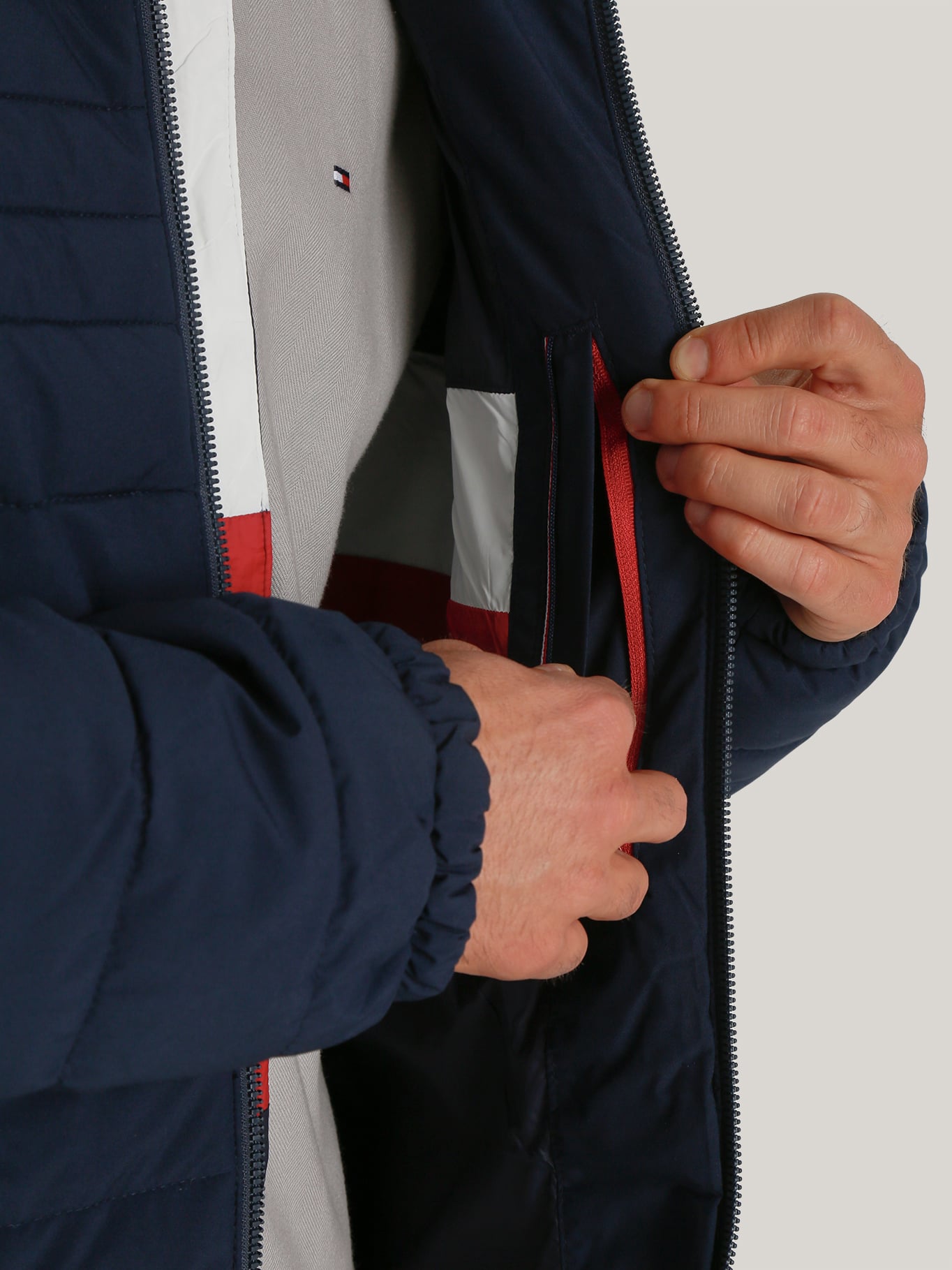 PARKA HOODIE SOLID CON CIERRE - 5