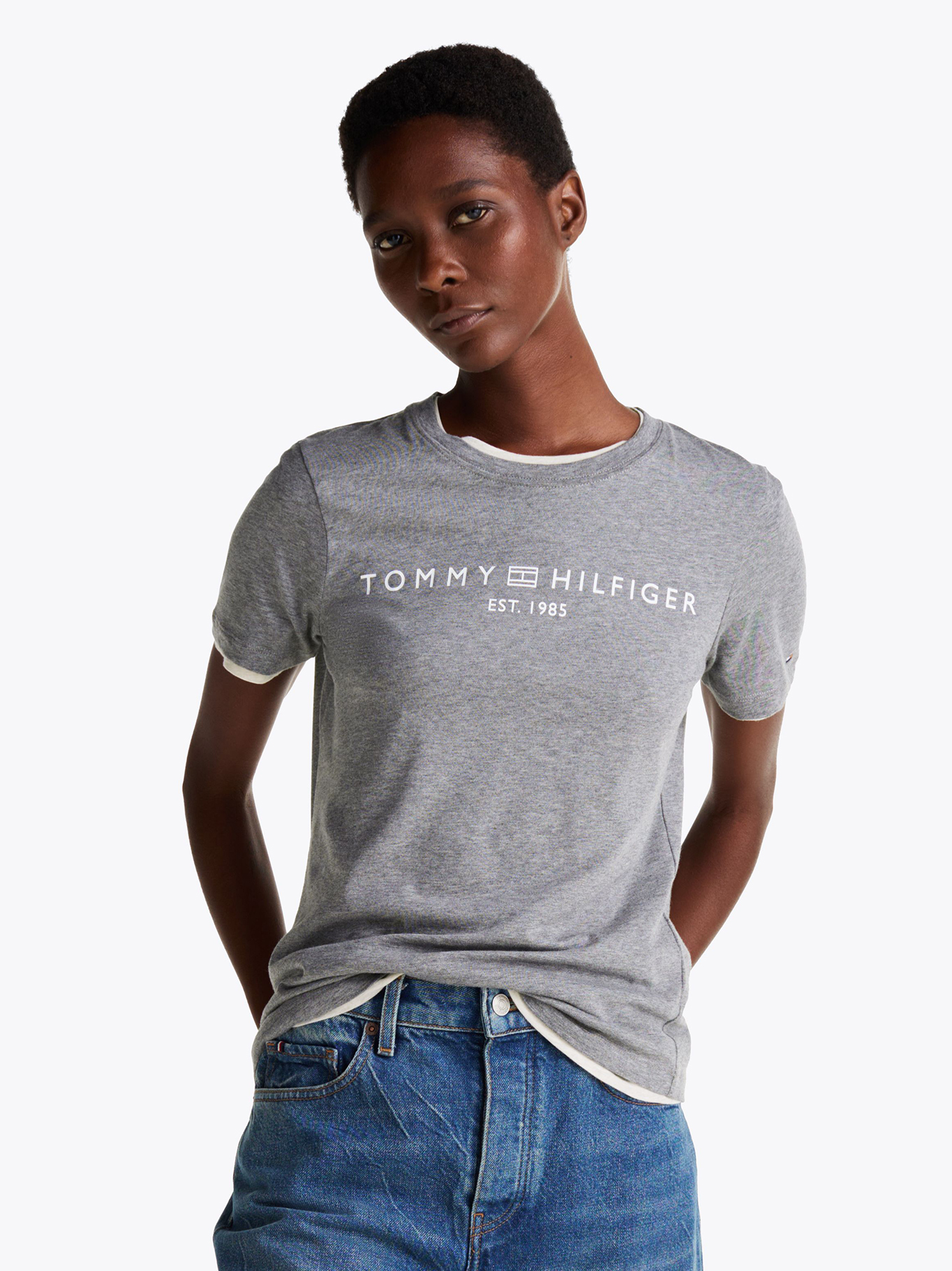 POLERA SIGNATURE CON LOGO REGULAR FIT - 1