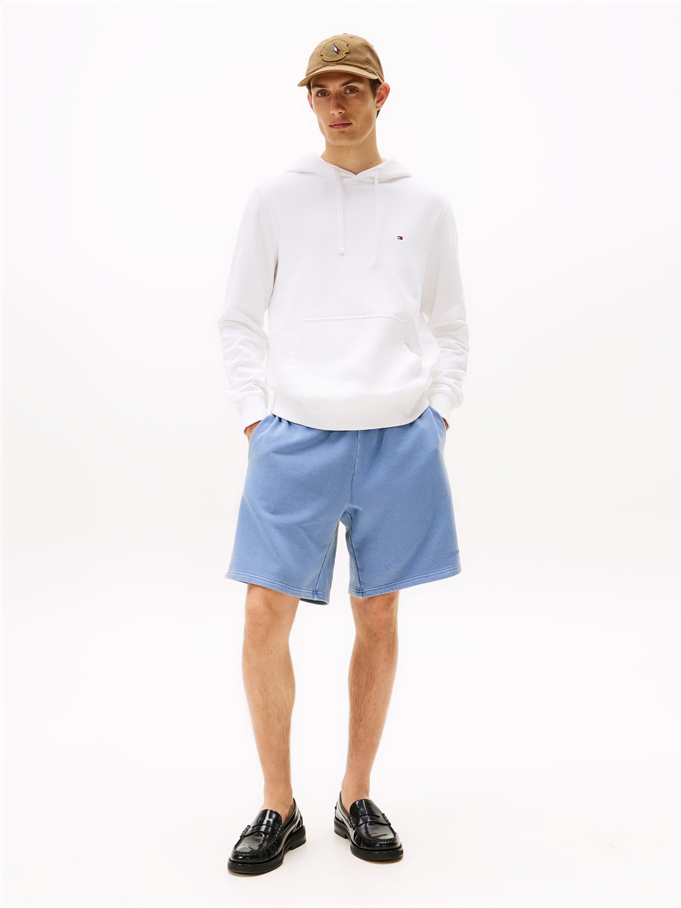 POLERON HOODIE CON LOGO BORDADO - 2