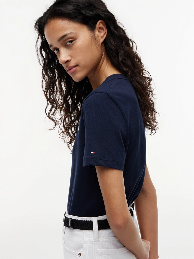 POLERA SIGNATURE CON LOGO REGULAR FIT - 4