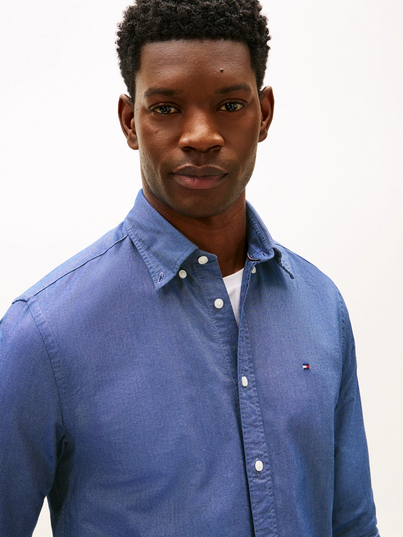 CAMISA OXFORD HERITAGE REGULAR FIT - 4
