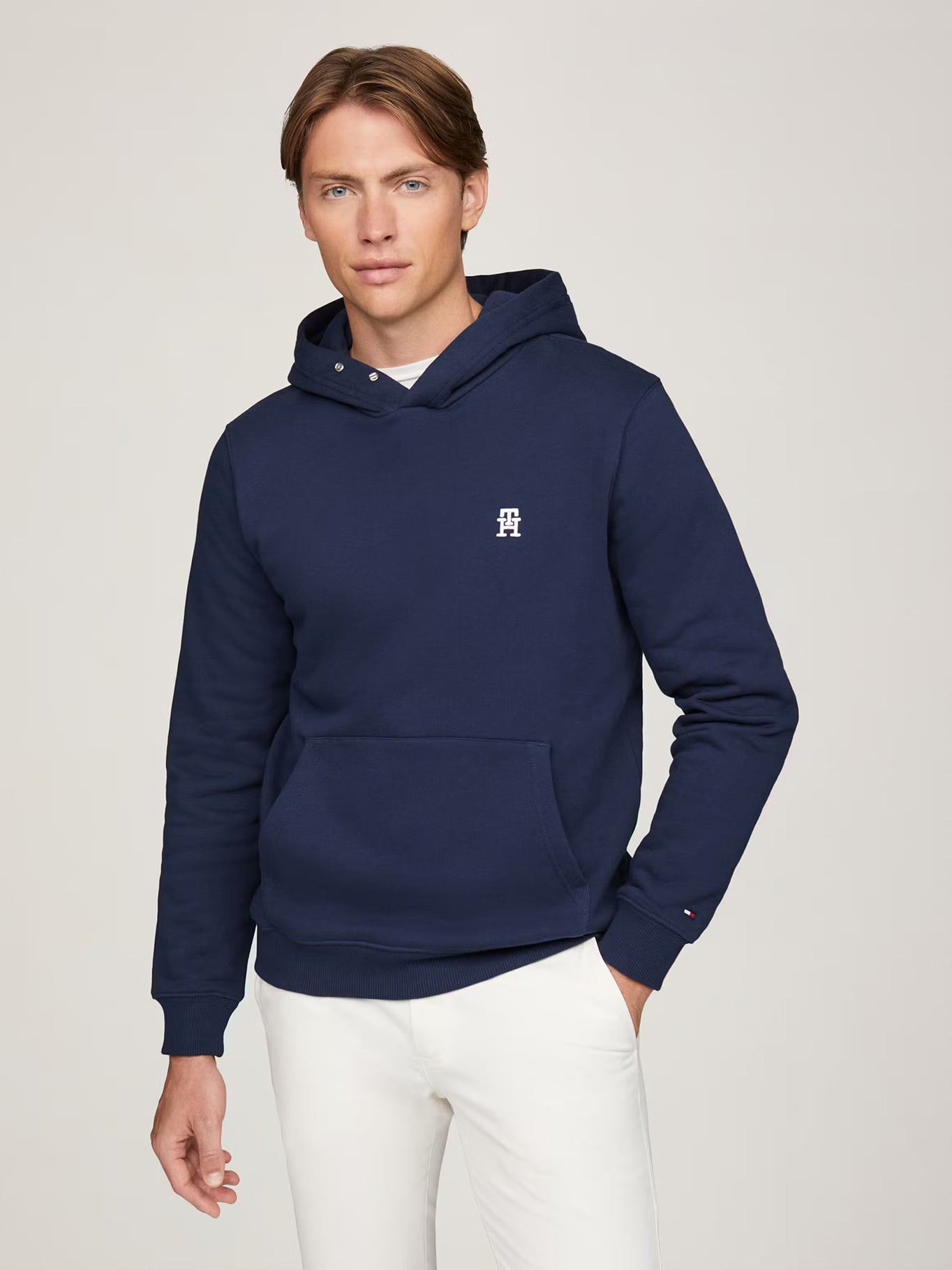 POLERON HOODIE MONOGRAMA TH - 1