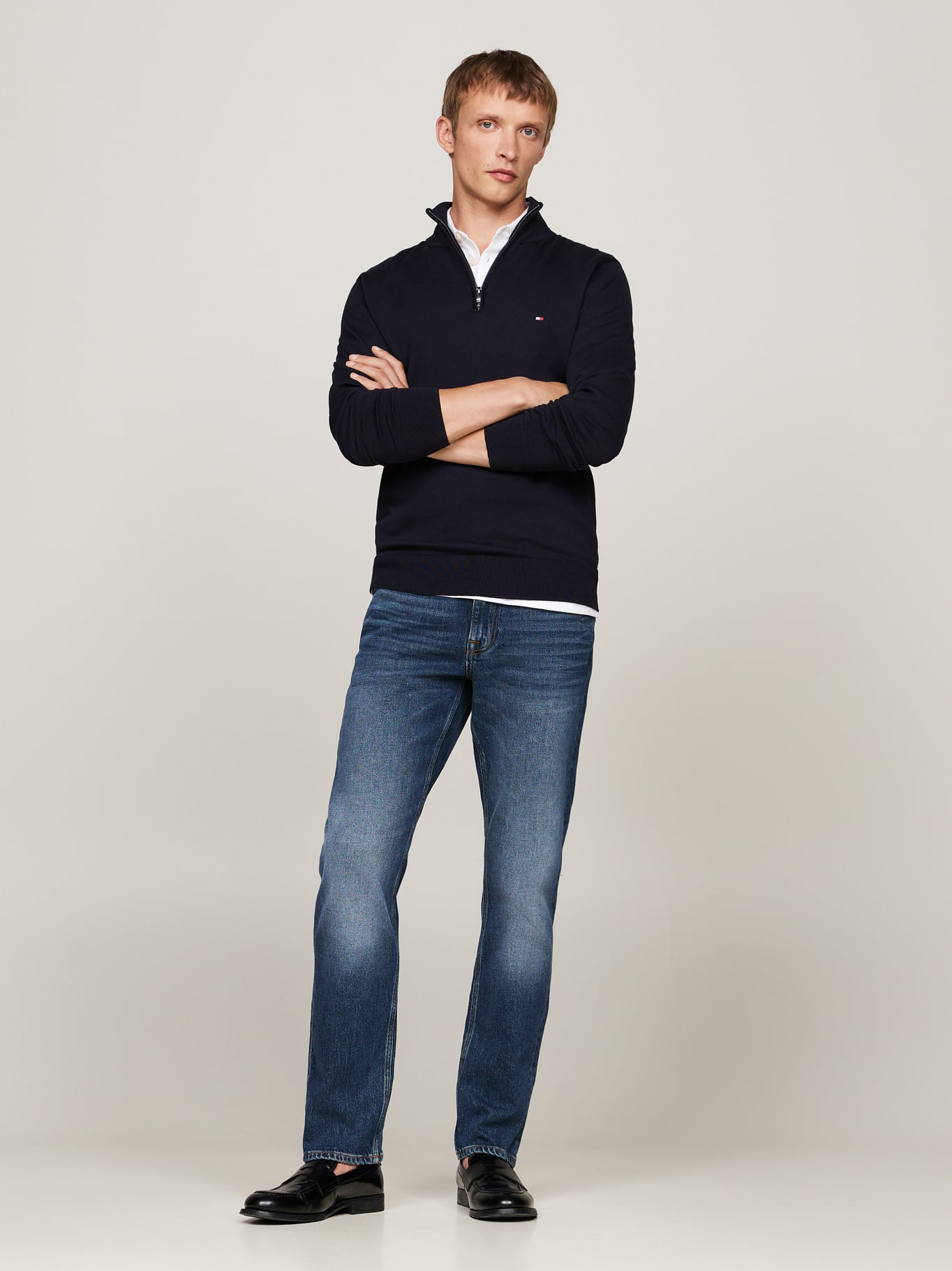 SWEATER ESSENTIAL COTTON CON CIERRE - 2