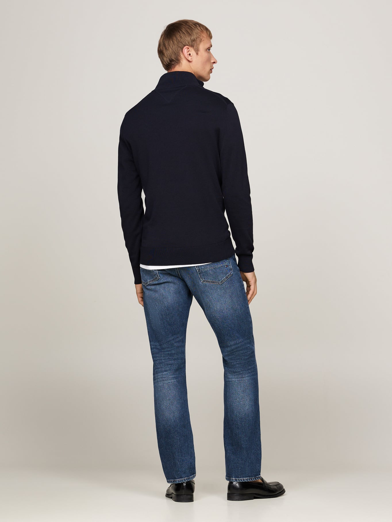 SWEATER ESSENTIAL COTTON CON CIERRE - 3