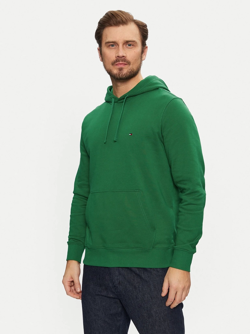 POLERON HOODIE CON LOGO BORDADO - 1