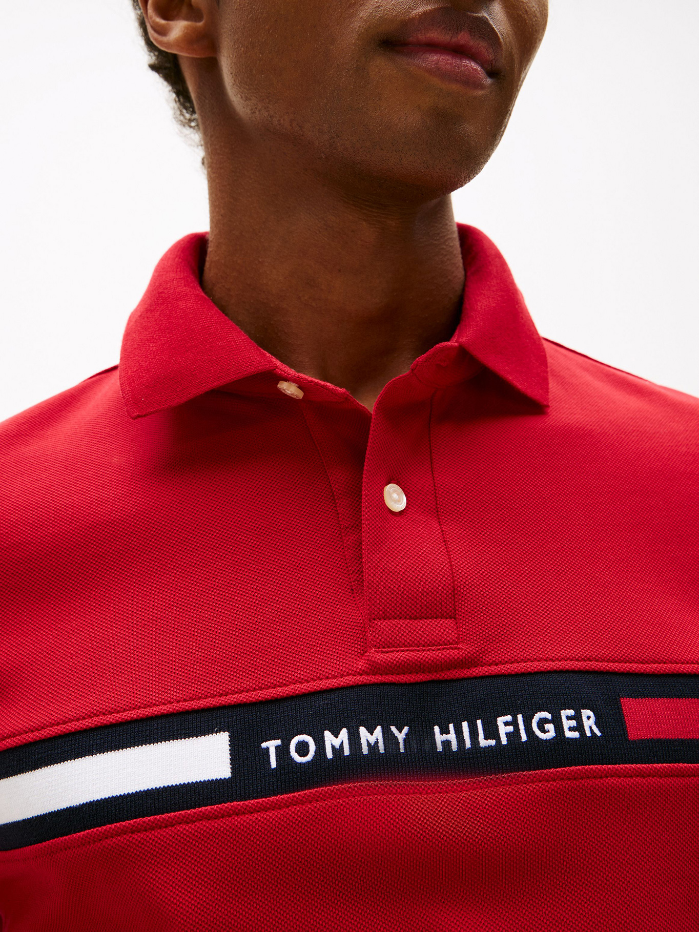 POLO CHEST INSERT LOGO REGULAR FIT - 4