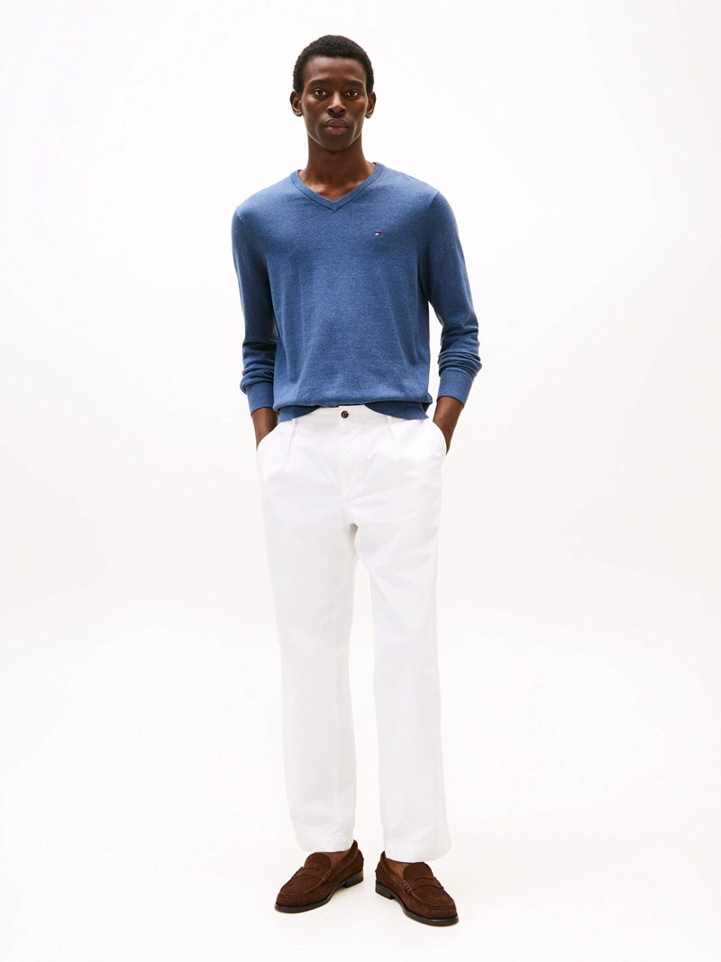 SWEATER BASICO SIGNATURE V-NECK - 2
