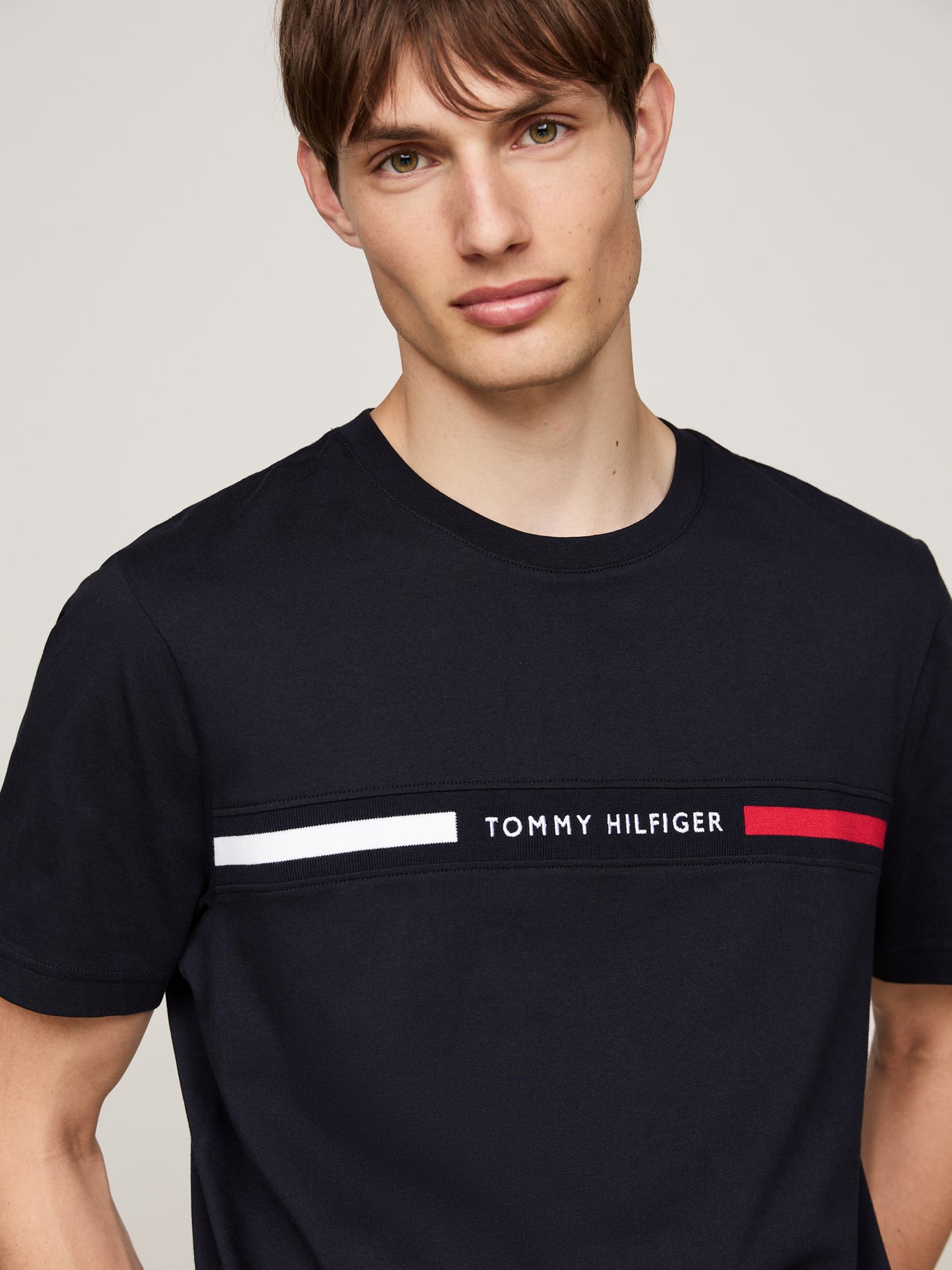 POLERA CHEST INSERT LOGO REGULAR FIT - 4