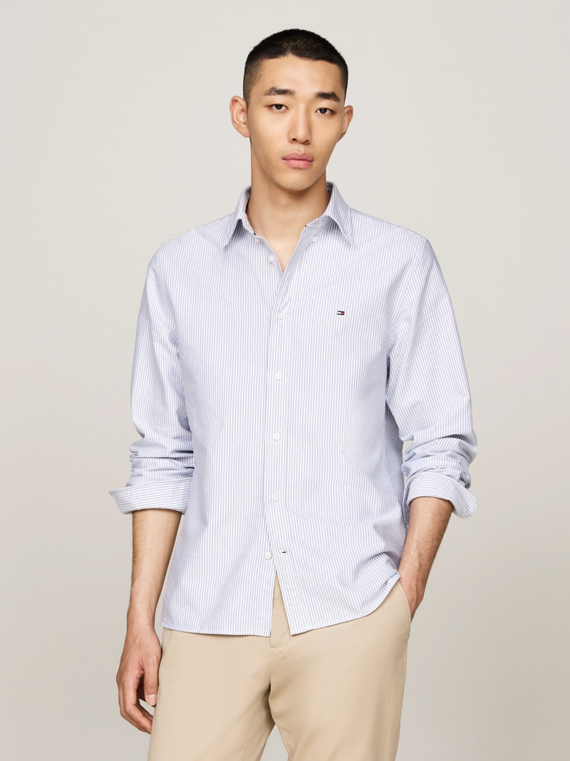 CAMISA HOMBRE TOMMY HILFIGER HERITAGE DE RAYAS REGULAR FIT - 1