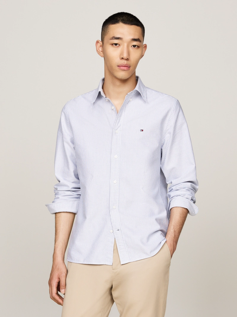 CAMISA HOMBRE TOMMY HILFIGER HERITAGE DE RAYAS REGULAR FIT - 1