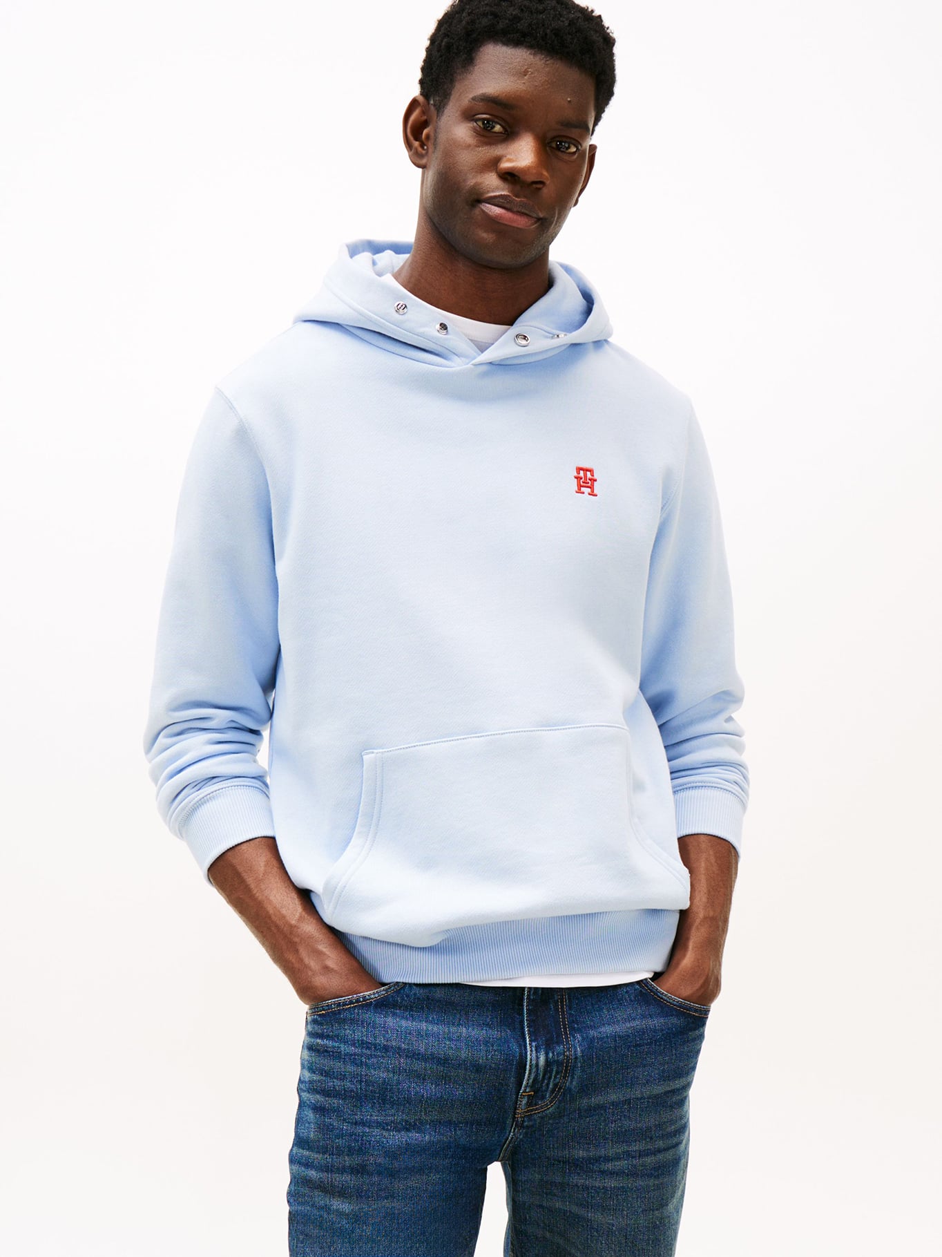POLERON HOODIE MONOGRAMA TH - 1