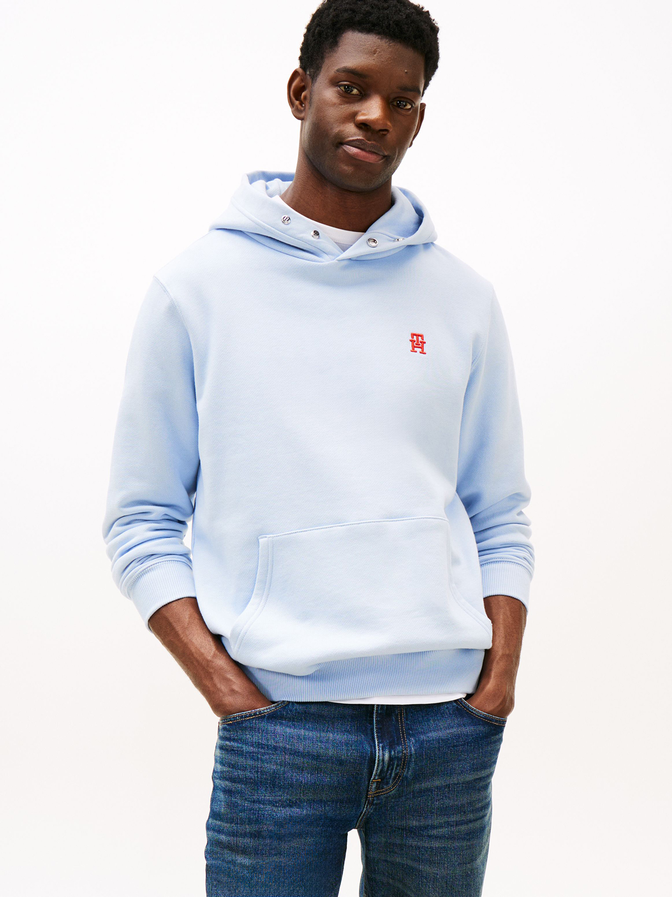 POLERON HOODIE MONOGRAMA TH - 1