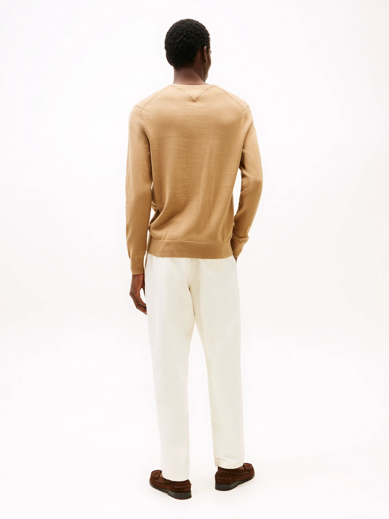 SWEATER BASICO SIGNATURE V-NECK - 3