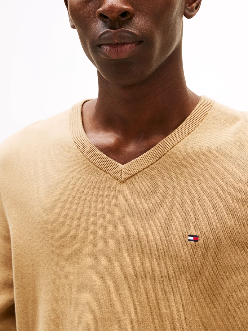 SWEATER BASICO SIGNATURE V-NECK - 4