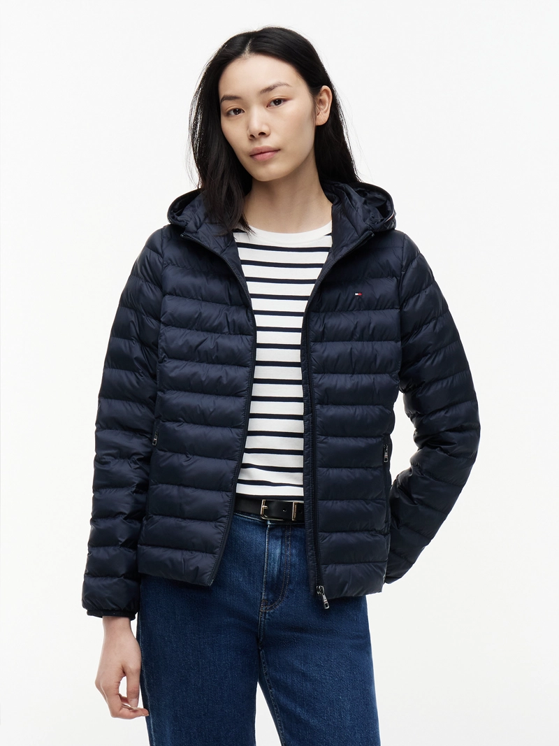 PARKA ACOLCHADA CON LOGO BORDADO - 1