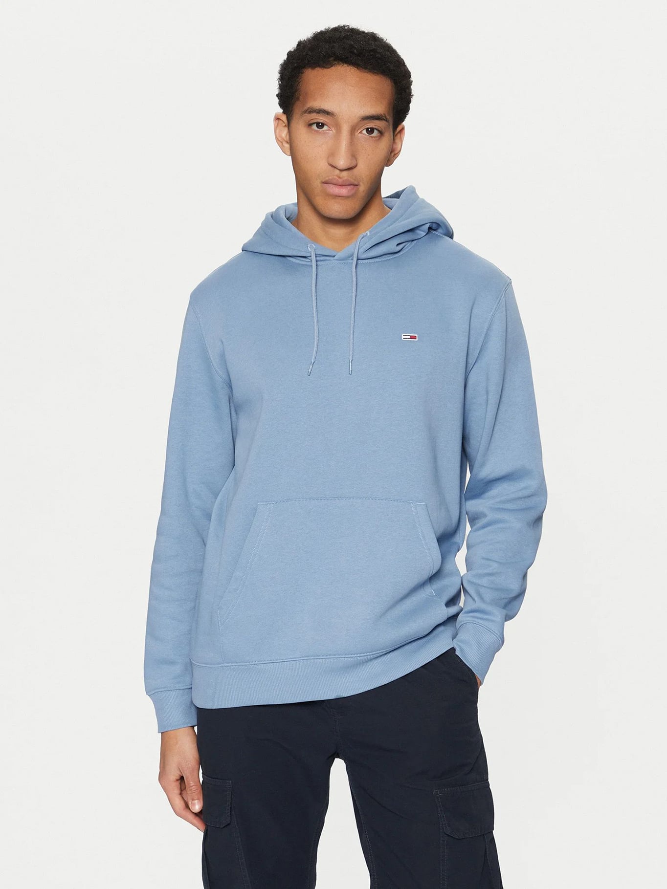 POLERON HOODIE SOLID CON LOGO - 1