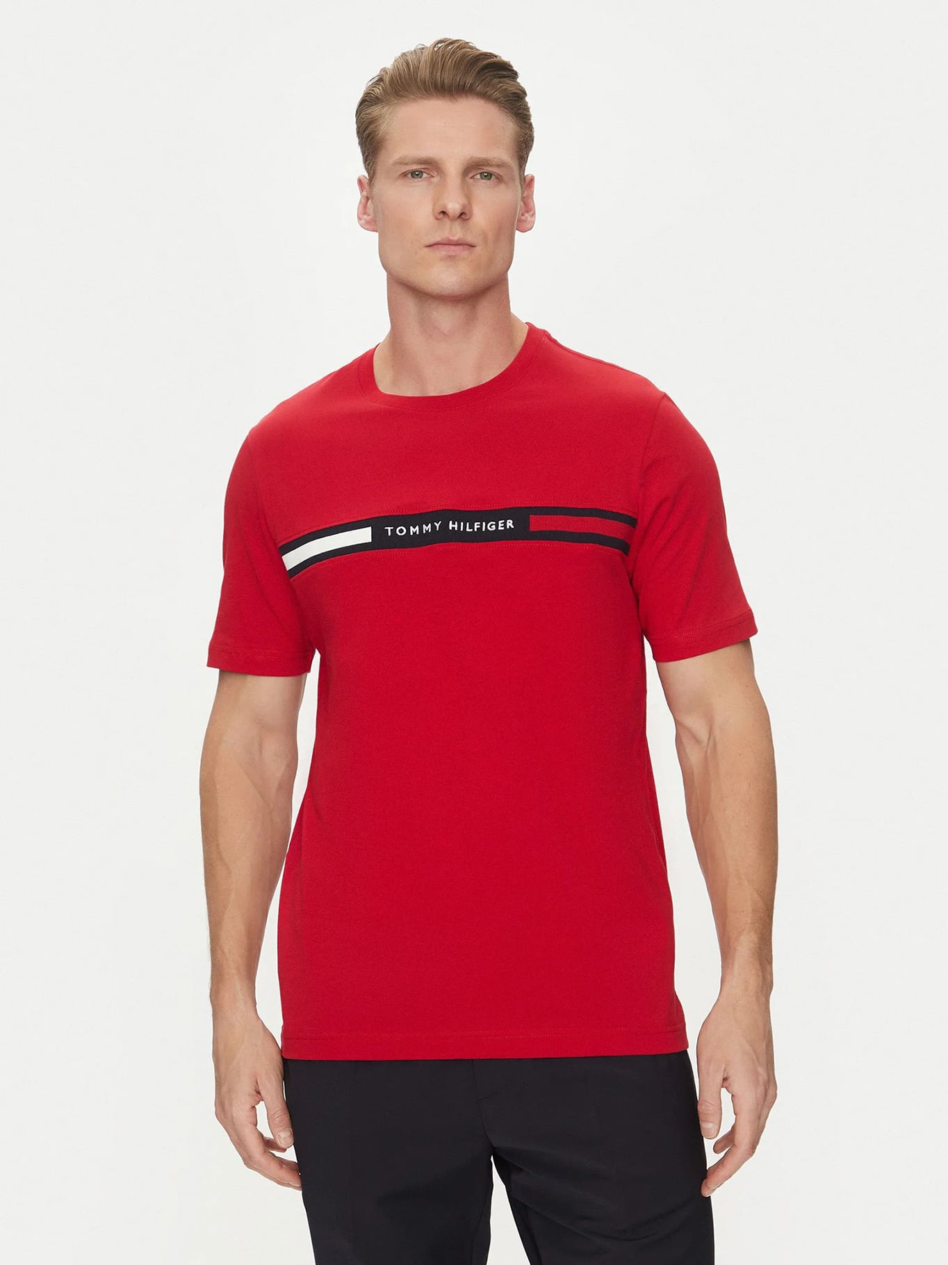 POLERA CHEST INSERT LOGO REGULAR FIT - 1
