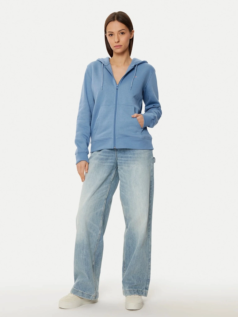 POLERON HOODIE REGULAR FIT CON LOGO - 2