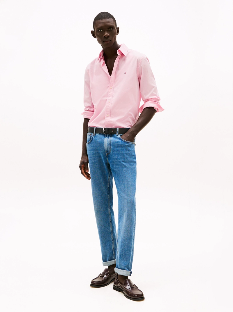 CAMISA TH FLEX SOLID REGULAR FIT - 2